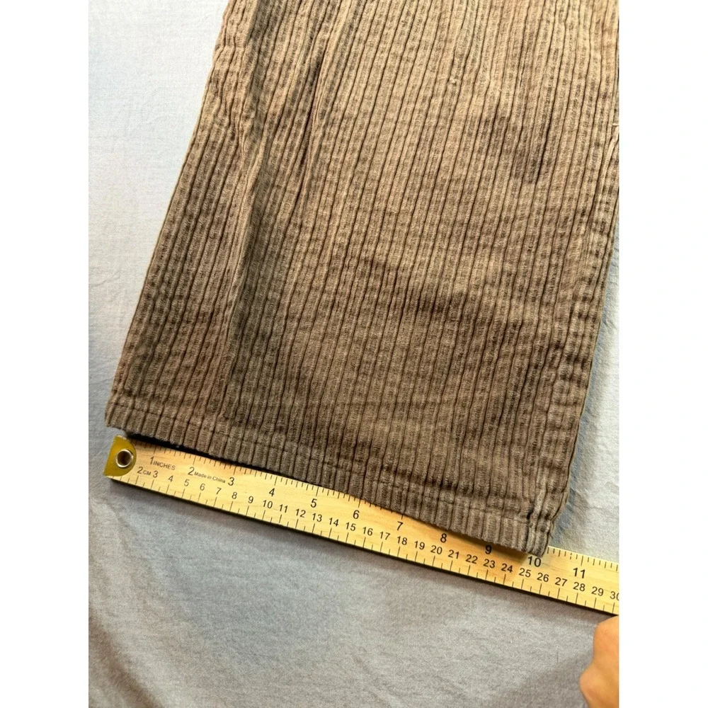 Guess Jeans Corduroy Pants Mens 42 Brown Excellent Vintage Wide Wale 3F14E9
